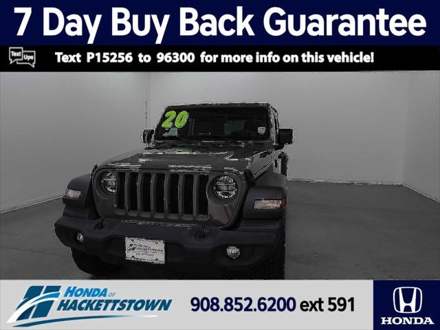 used 2020 Jeep Wrangler Unlimited car, priced at $29,885