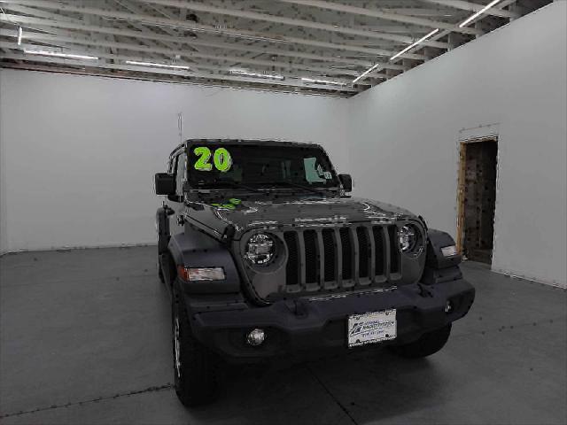 used 2020 Jeep Wrangler Unlimited car, priced at $29,885