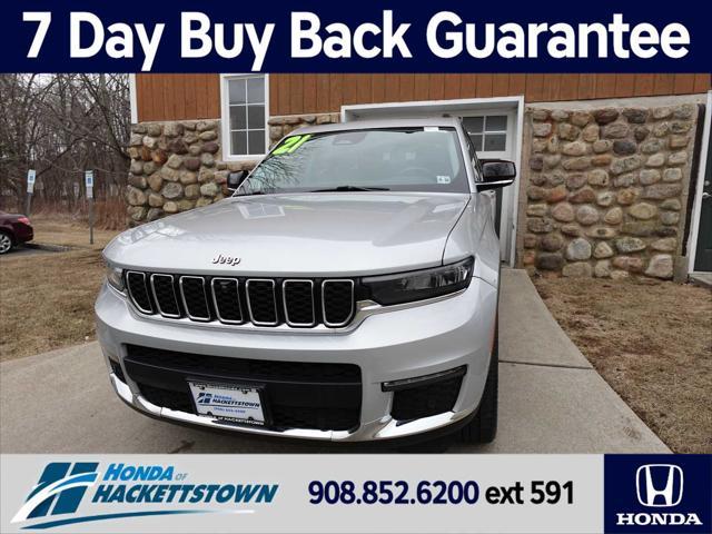 used 2021 Jeep Grand Cherokee L car, priced at $29,585