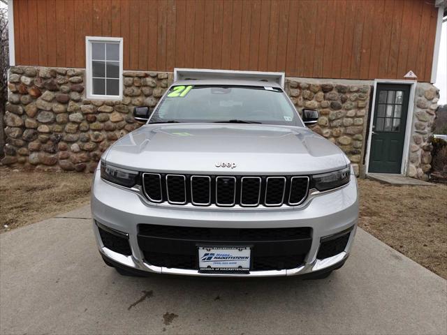 used 2021 Jeep Grand Cherokee L car, priced at $29,585