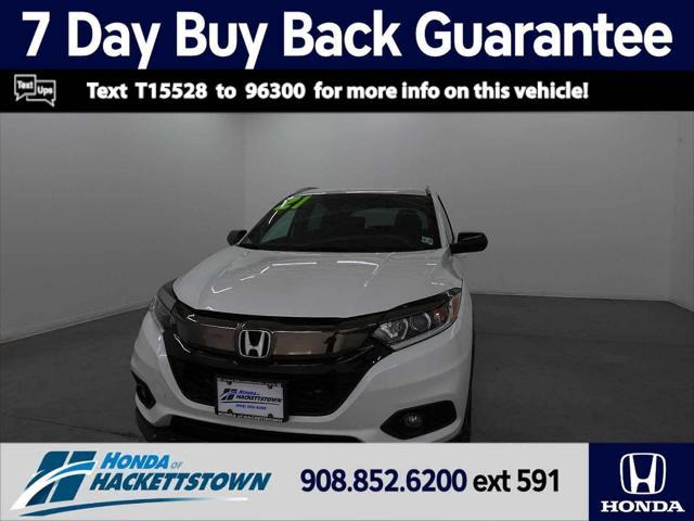 used 2021 Honda HR-V car, priced at $17,290