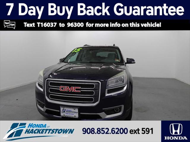 used 2015 GMC Acadia car, priced at $14,990