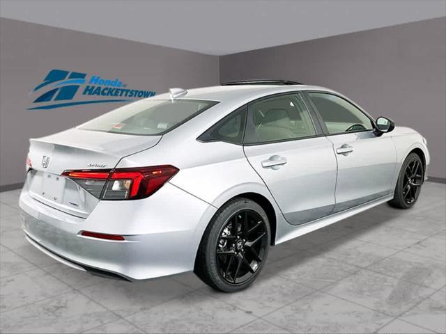 new 2025 Honda Civic Hybrid car, priced at $30,100
