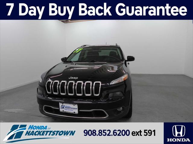 used 2017 Jeep Cherokee car, priced at $15,889