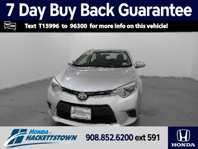 used 2016 Toyota Corolla car, priced at $15,595