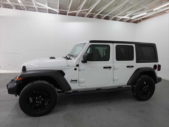 used 2021 Jeep Wrangler Unlimited car, priced at $28,982