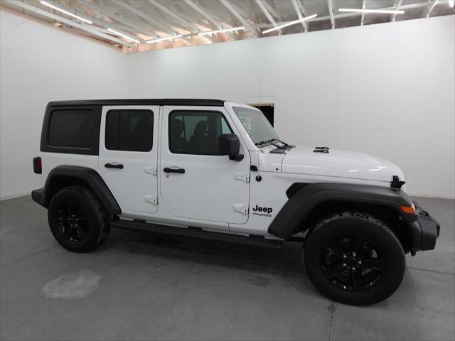 used 2021 Jeep Wrangler Unlimited car, priced at $28,992