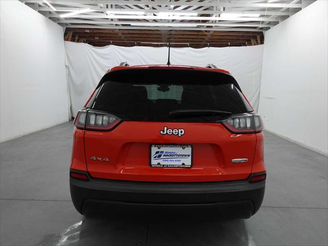 used 2021 Jeep Cherokee car, priced at $17,895