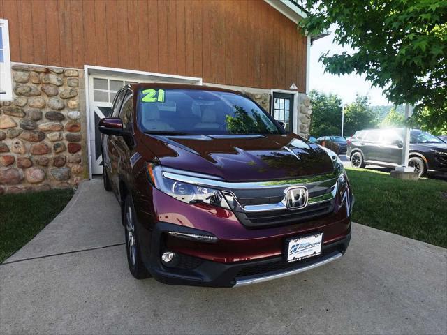 used 2021 Honda Pilot car, priced at $30,599