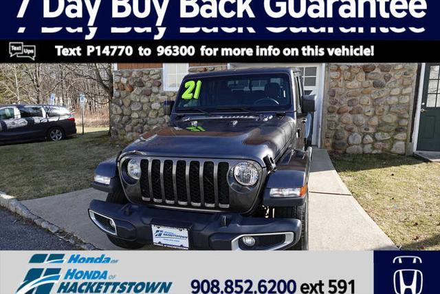 used 2021 Jeep Gladiator car, priced at $31,775