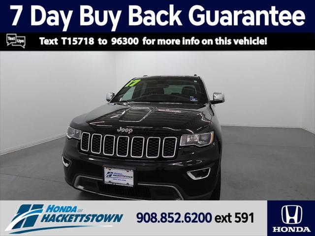 used 2017 Jeep Grand Cherokee car, priced at $11,895