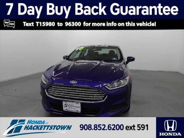 used 2014 Ford Fusion car, priced at $11,895