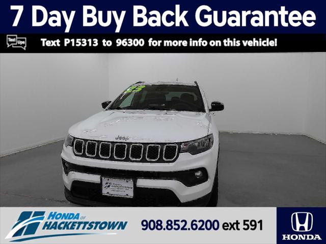 used 2023 Jeep Compass car, priced at $20,885