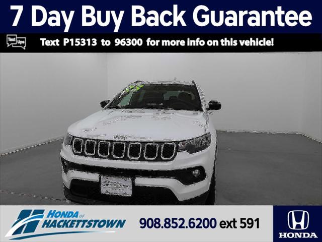 used 2023 Jeep Compass car, priced at $20,885