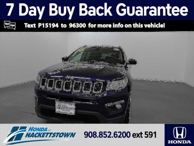 used 2018 Jeep Compass car, priced at $16,550