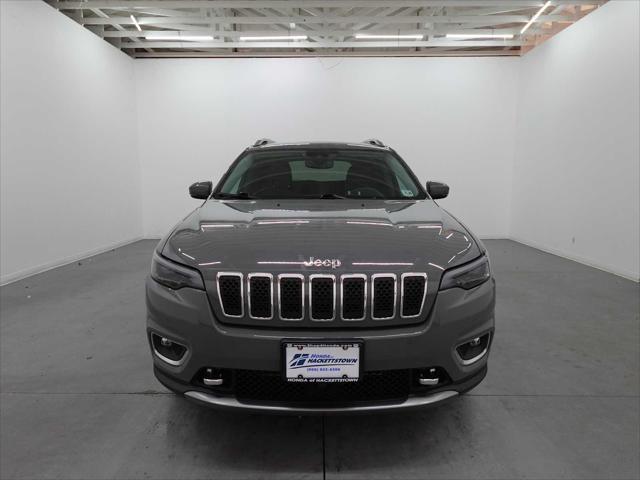 used 2021 Jeep Cherokee car, priced at $21,992