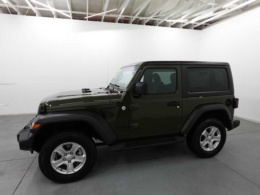 used 2021 Jeep Wrangler car, priced at $26,595