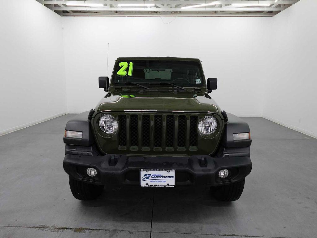 used 2021 Jeep Wrangler car, priced at $26,595
