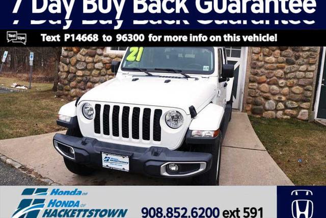 used 2021 Jeep Gladiator car, priced at $27,991