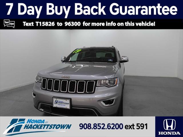 used 2019 Jeep Grand Cherokee car, priced at $20,595