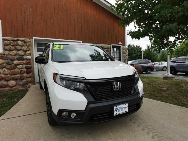 used 2021 Honda Passport car, priced at $25,499