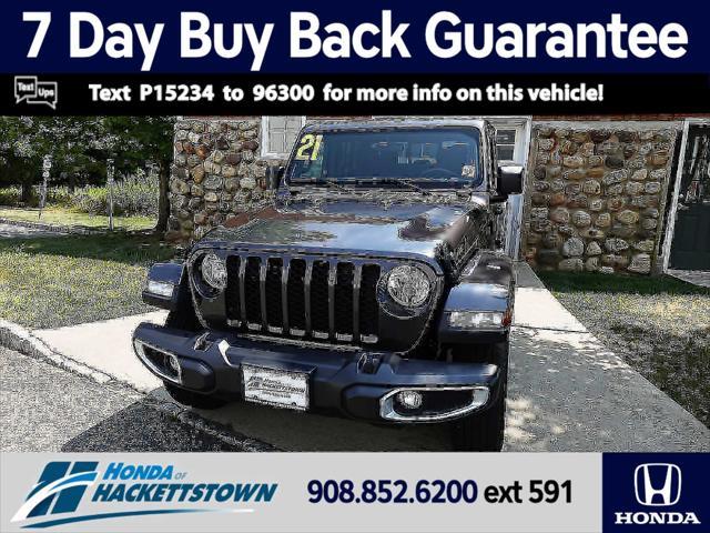 used 2021 Jeep Gladiator car, priced at $30,695