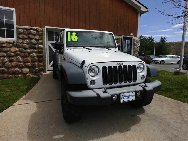 used 2016 Jeep Wrangler Unlimited car, priced at $19,885