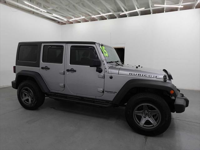 used 2015 Jeep Wrangler Unlimited car, priced at $18,595