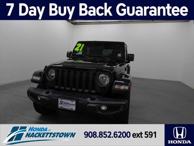 used 2021 Jeep Wrangler Unlimited car, priced at $31,980