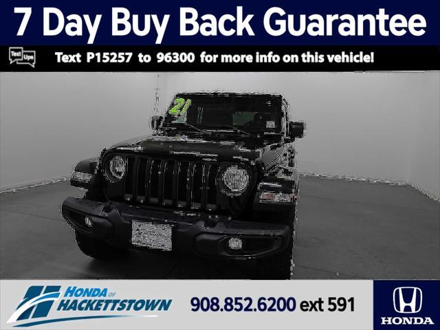 used 2021 Jeep Wrangler Unlimited car, priced at $33,392