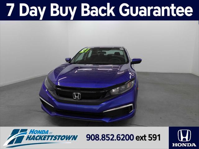 used 2021 Honda Civic car, priced at $16,998