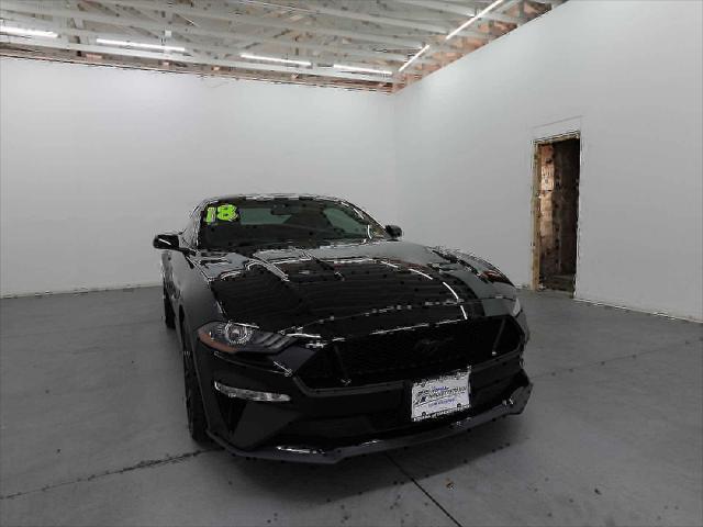 used 2018 Ford Mustang car, priced at $27,885