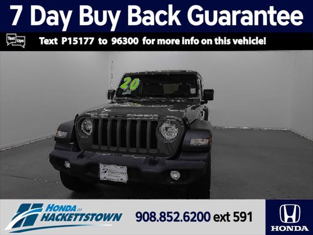 used 2020 Jeep Wrangler Unlimited car, priced at $25,992