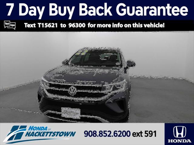 used 2022 Volkswagen Taos car, priced at $20,455