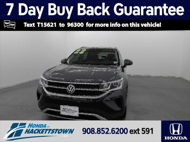 used 2022 Volkswagen Taos car, priced at $21,998