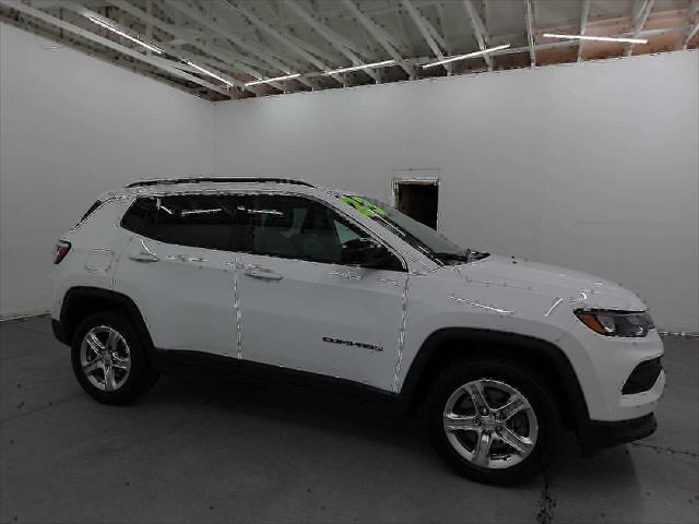 used 2023 Jeep Compass car, priced at $19,855