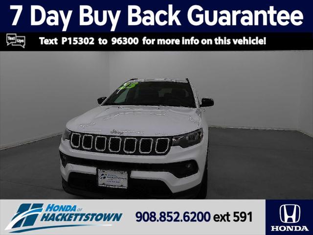 used 2023 Jeep Compass car, priced at $19,855