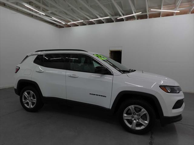 used 2023 Jeep Compass car, priced at $19,745