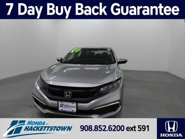 used 2020 Honda Civic car, priced at $16,595