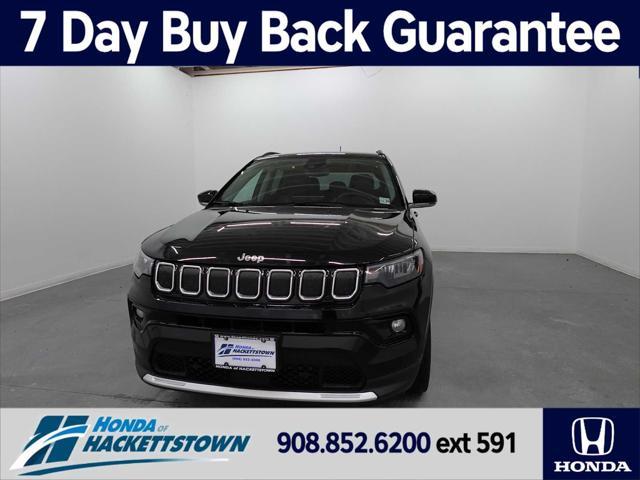 used 2022 Jeep Compass car, priced at $23,399