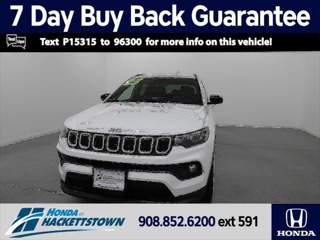 used 2023 Jeep Compass car, priced at $21,995