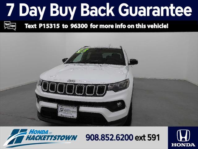 used 2023 Jeep Compass car, priced at $21,995