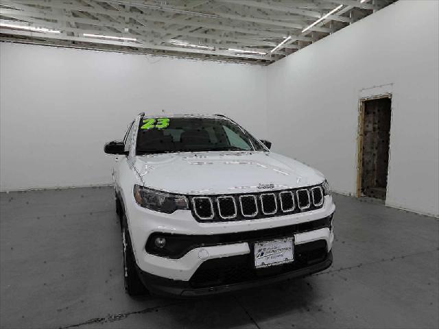 used 2023 Jeep Compass car, priced at $21,995