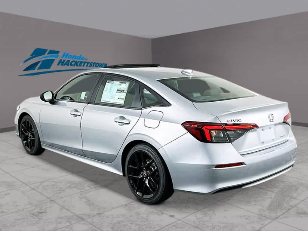 new 2025 Honda Civic Hybrid car, priced at $30,100