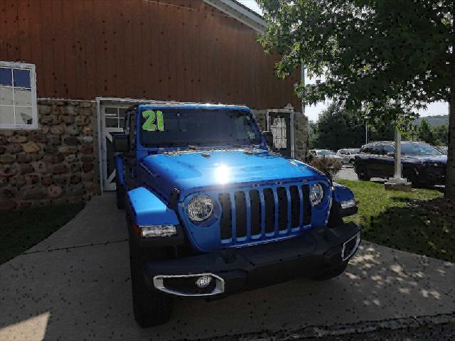 used 2021 Jeep Gladiator car, priced at $30,885