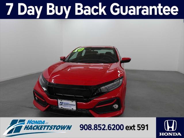 used 2020 Honda Civic Si car, priced at $20,998