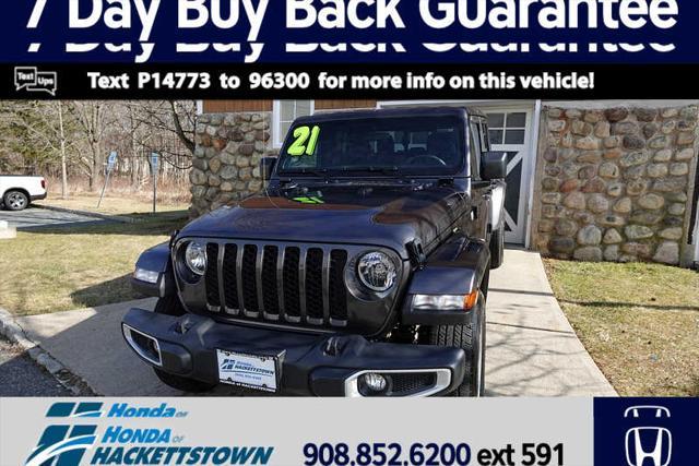 used 2021 Jeep Gladiator car, priced at $31,885