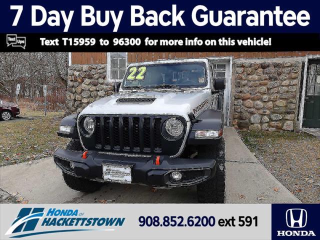 used 2022 Jeep Gladiator car, priced at $37,992