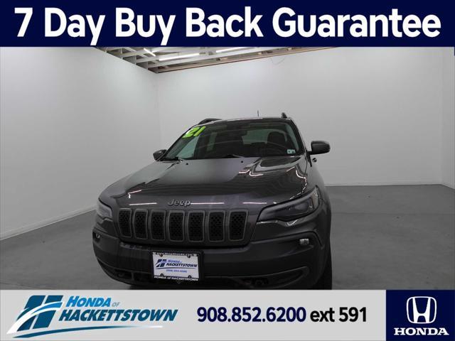 used 2021 Jeep Cherokee car, priced at $19,845