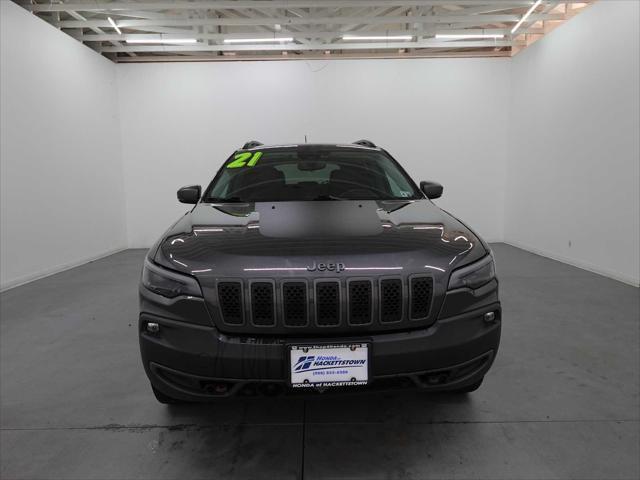 used 2021 Jeep Cherokee car, priced at $20,575